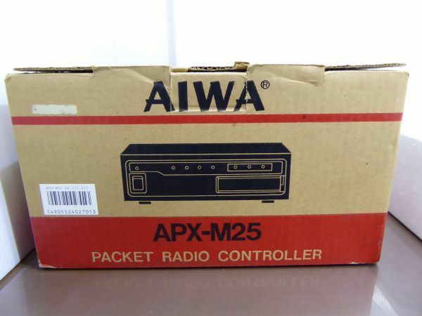 デットストック　未開封　動作未確認　AIWA/アイワ　パケットコントローラー TNC APX-25　584J