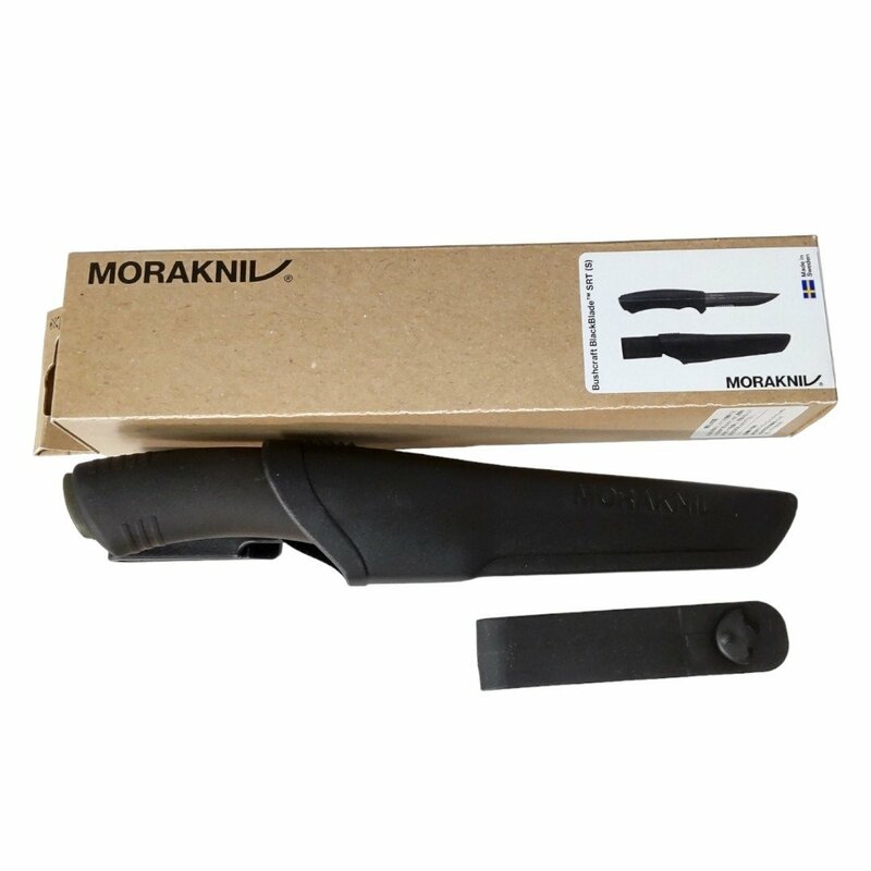 【中古品】 モーラナイフ Morakniv ブッシュクラフト ブラックブレード SRT (S) 約23.5cm アウトドアナイフ キャンプナイフ A51099RZZ