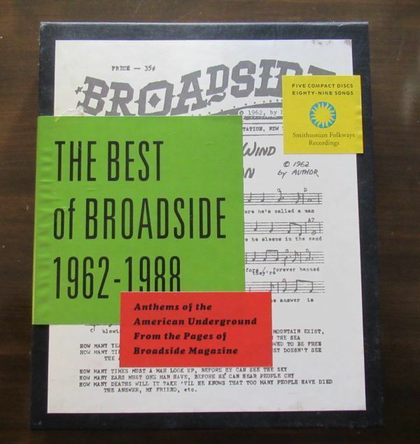 FOLK CD/輸入盤/5CD/BOXセット/SMITHSONIAN FOLKWAYS/Various - The Best Of Broadside 1962-1988/A-11094