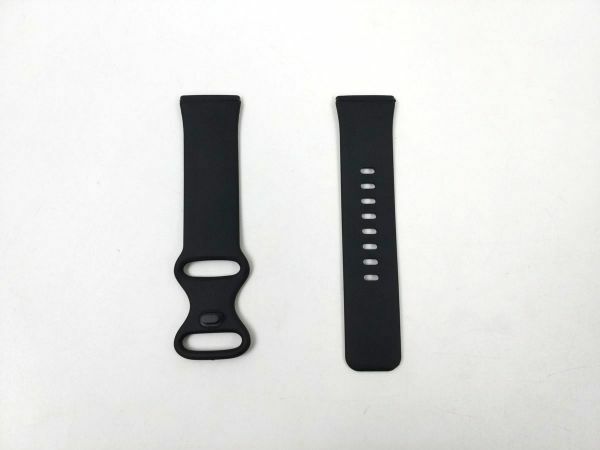 Fitbit Versa 3 バンド 交換ベルト シリコン Sサイズ ブラック