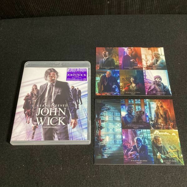 洋画Blu-ray Disc ジョン ウィック：パラベラム キャラクターステッカー付 ブルーレイ wdv71
