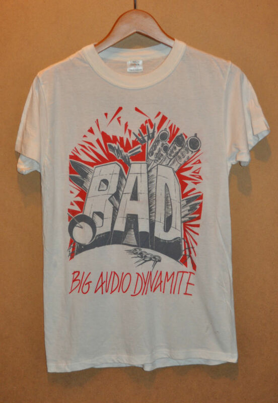 デッドストック 80年代 BIG AUDIO DYNAMITE TOUR ビッグ オーディオ ダイナマイト ツアー Tシャツ
