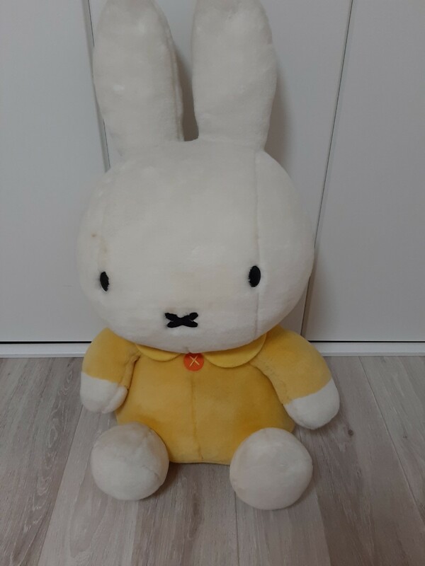 ★☆絶番　レア　ミッフィー　miffy 約75cm　超特大ぬいぐるみ　BIG　セキグチ　ディックブルーナ ☆★