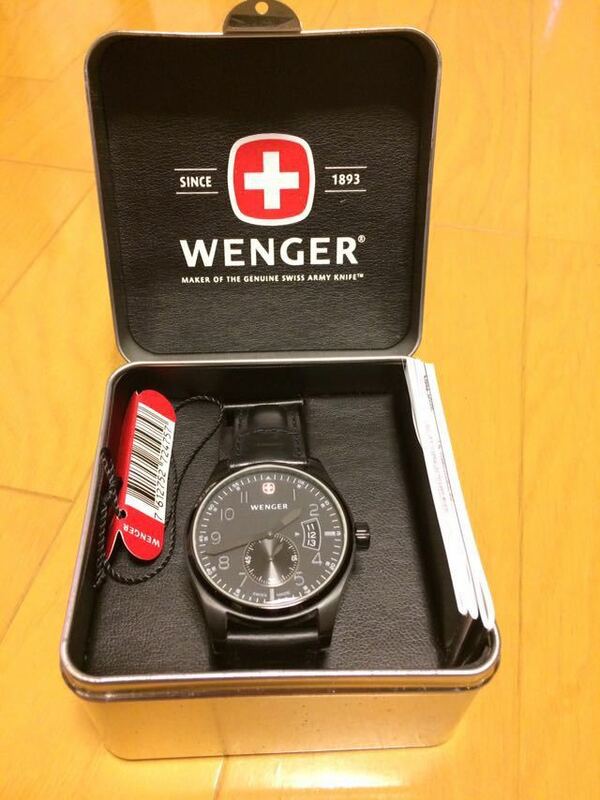 ウェンガー WENGER 72475 腕時計 稼働中