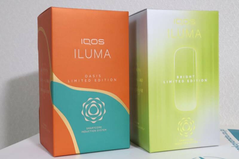 新品 IQOS ILUMA アイコスイルマオアシス イルマブライト セット 完全未開封品 iQOSオアシス iQOSブライト製品未登録品 限定カラー OASIS