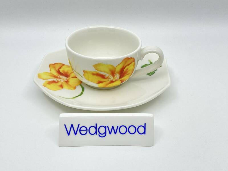 WEDGWOOD ウェッジウッド CHELSEA GARDEN Espresso Cup & Saucer チェルシーガーデン エスプレッソ カップ&ソーサー *L809