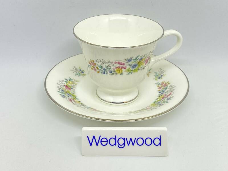 WEDGWOOD ウェッジウッド ASPEN Tea Cup & Saucer アスペン ティーカップ&ソーサー *M209