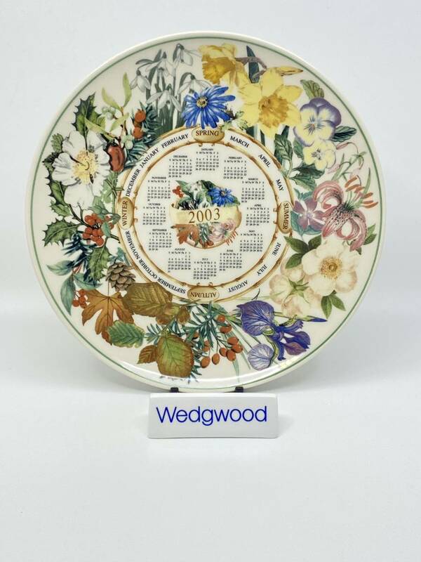 ＊レア＊ WEDGWOOD ウェッジウッド ＊RARE＊ DAILY MAIL 2003 Decorative Plate デーリー メール 2003 飾りプレート *L721