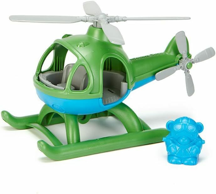 送料無料 Green Toys (グリーントイズ) ヘリコプター グリーン 知育玩具 おもちゃ