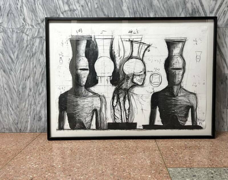 Jonathan Ellis Drawing for VesselHead I 市場には中々、出回らないアーティストの激レア商品出品！！