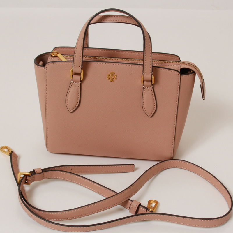 ○美品○　トリーバーチ　TORY BURCH　エマーソン　ミニ　トップジップトート　138366　2way　トートバッグ　ショルダーバッグ　