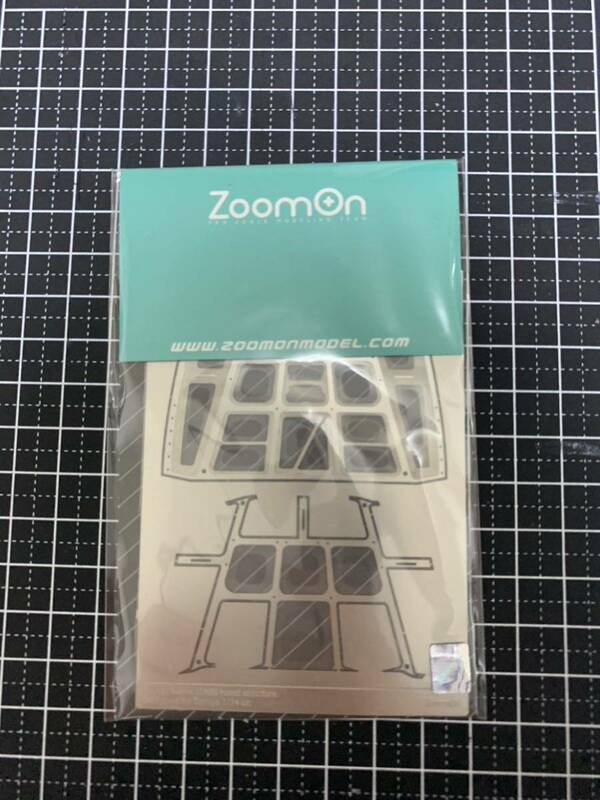 ZoomOn タミヤ用エッチングパーツ　JZA80 スープラ　1/24 ボンネット裏構造材