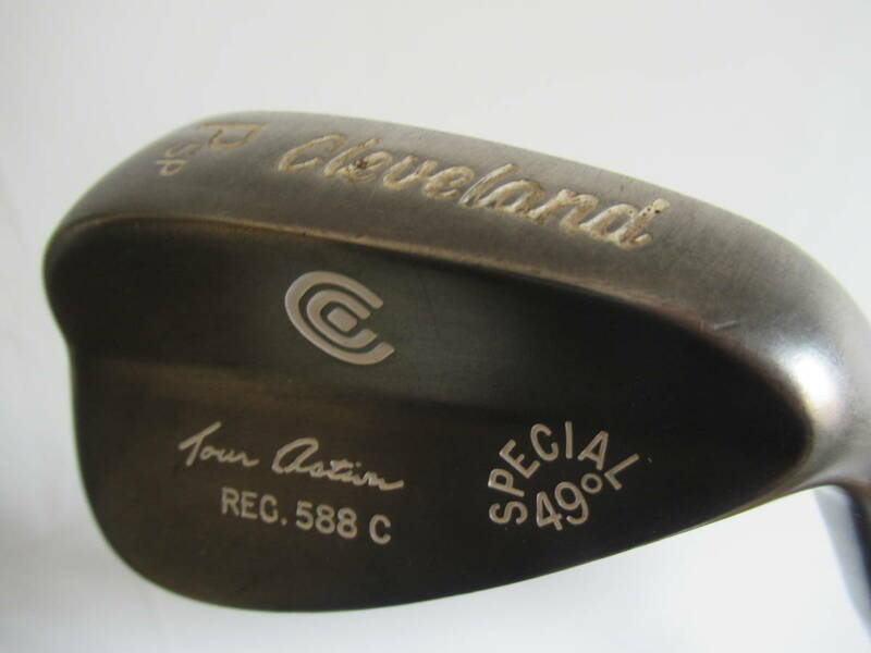 ★Cleveland クリーブランド Tom Austine ウェッジ PW 純正スチールシャフト F735★レア★激安★中古★　★