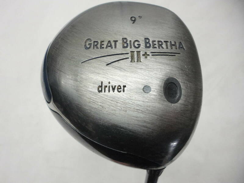 ★即決！★Callaway/キャロウェイ★メンズ右打ち用ドライバー/1番ウッド/1W★GREAT BIG BERTHA II+★JV60 SERIES★S★9°★