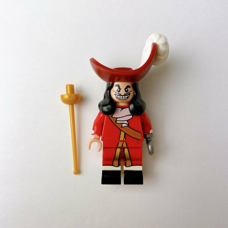 LEGO フック船長 ミニフィグ ディズニー レゴ