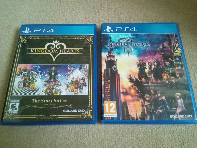 PS4 KINGDOM HEARTS The Story So Far／3 2本セット キングダムハーツ　海外版　中古