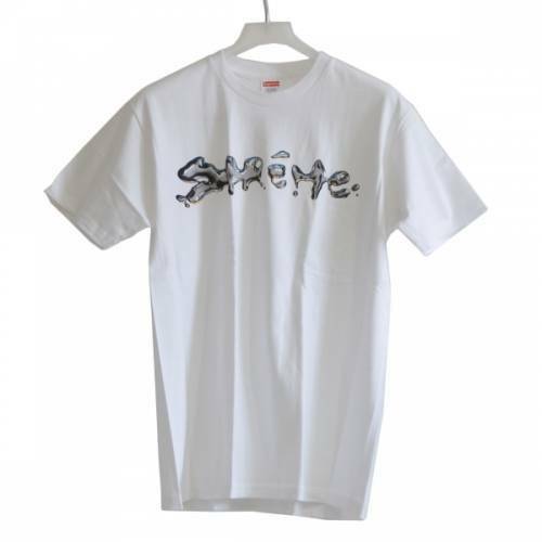 新品 SUPREME シュプリーム Liquid Tee Tシャツ ホワイト M R2A-257093