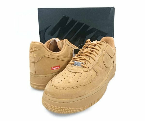 SUPREME ×NIKE DN1555-200 AIR FORCE 1 LOW W SP エアフォース シューズ Wheat サイズUS10.5=28.5cm 正規品 / 29370