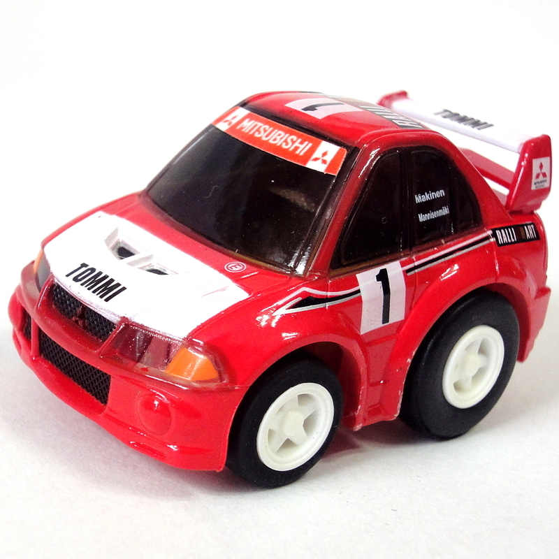 チョロQ 「ランサー エボリューション Ⅵ WRC」 超リアル仕上げ No.12　ラリー 1999 CP9A ランエボ VI Lancer evolution CHORO-Q