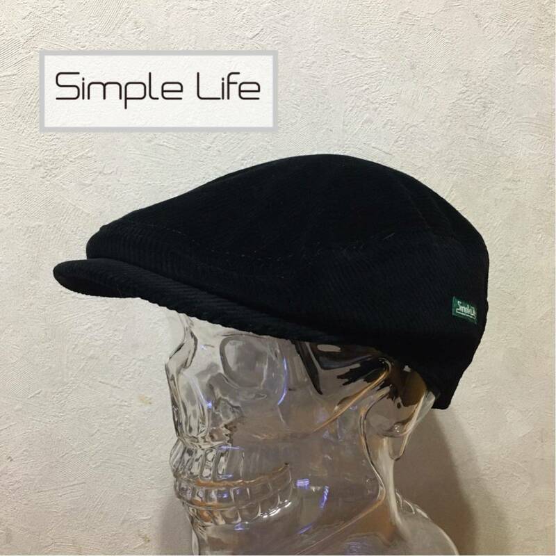 ★ ≪ Simple Life ≫ ★ コーデュロイ ハンチングキャップ★サイズM