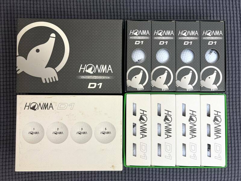 新品 HONMA/ホンマ D1 ゴルフボール （1箱12個入り）×2箱セット　　