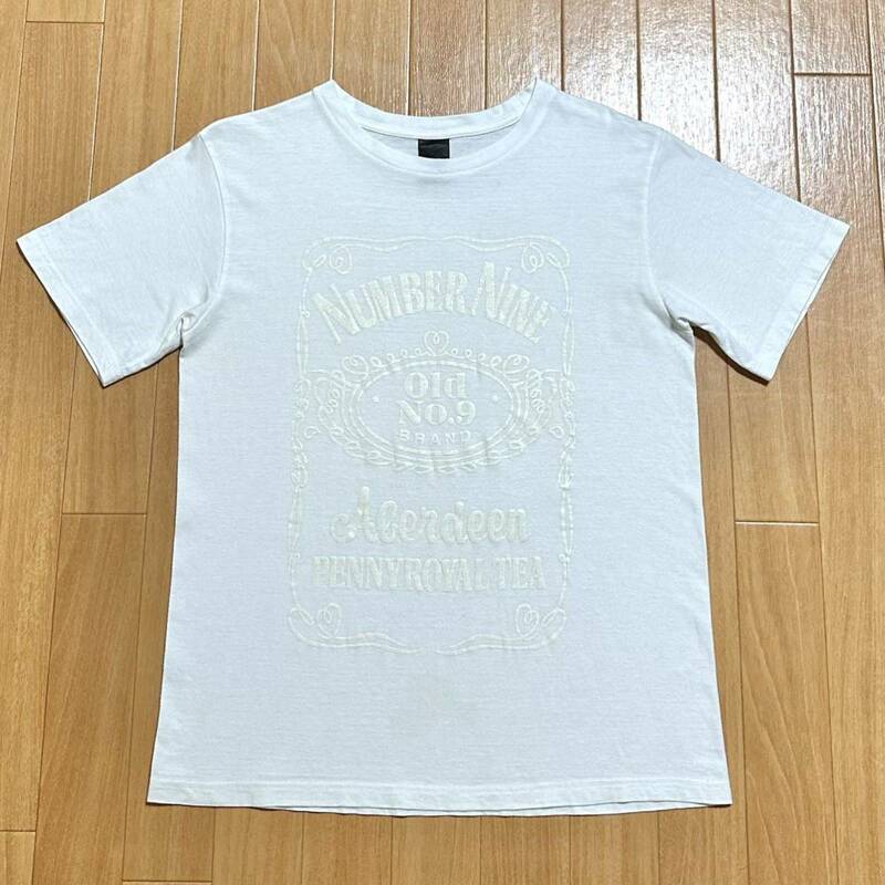 Number (N)ine ナンバーナイン 復刻 2003AW カート期 NIRVANA プリント Tシャツ Kurt Cobain Aberdeen Pennyroyal Tea archive 03AW