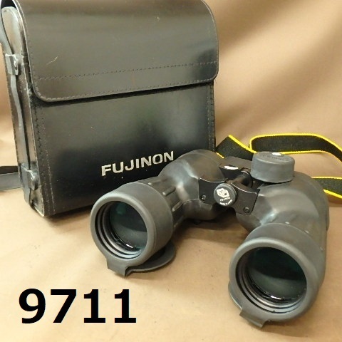 FK-9711　フジノン　双眼鏡　FUJINON　7×50　7°30　　ケース付　視界クリア