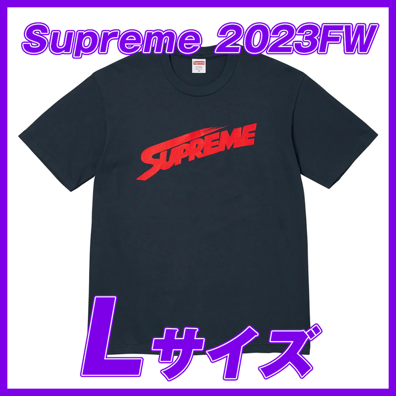 1975　Supreme　Mont Blanc Tee Navy Lサイズ シュプリーム　モンブランTee　ネイビーＬ2023FW