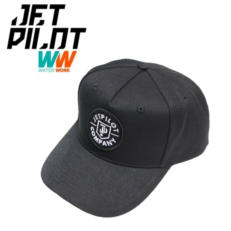 ジェットパイロット JETPILOT セール 30%オフ リンクド スナップバック キャップ W22811 ブラック 帽子 マリン ビーチ