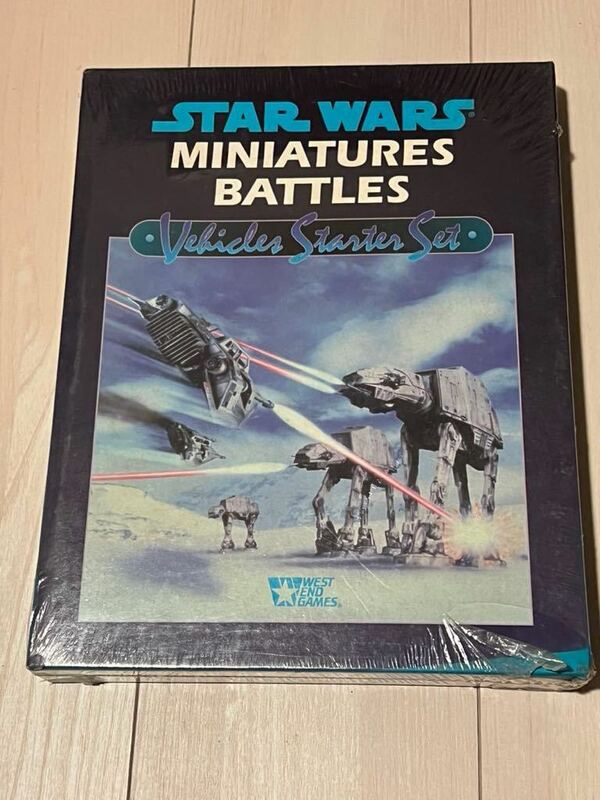 Star Wars Miniatures Battles Vehicle Starter Set West End Games 1996 新品未開封