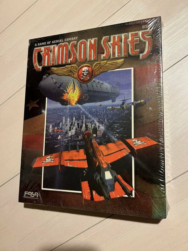 1998 FASA Crimson Skies Board Game 8000. ボードゲーム 新品未開封