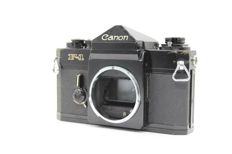 【返品保証】 キャノン Canon F-1 ブラック ボディ s2183