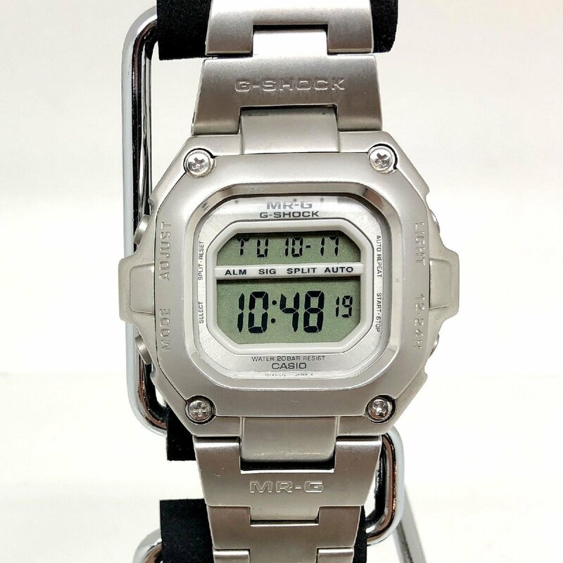 美品 G-SHOCK ジーショック CASIO カシオ 腕時計 MRG-110 MR-G デジタル スクリューバック クォーツ 【IT1SRMLM5SEJ】