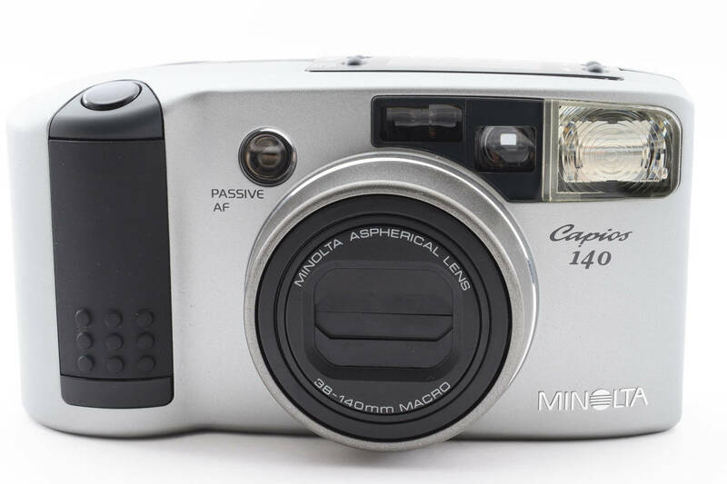 [美品] MINOLTA Capios 140 Macro ミノルタ カピオス ズーム フィルム コンパクト カメラ オートフォーカス 動作確認済み