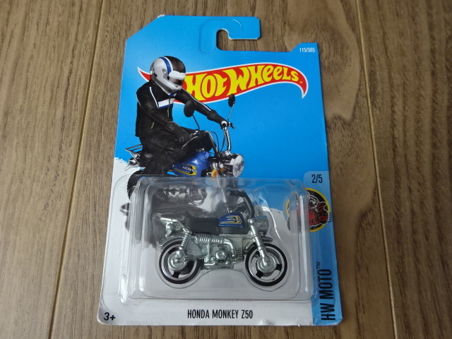 HW Hot WHeeLS HONDA MONKEY Z50 ホットウィール ホンダ モンキー バイク オートバイ ミニカー ミニチュアカー Motorcycle Toy Miniature