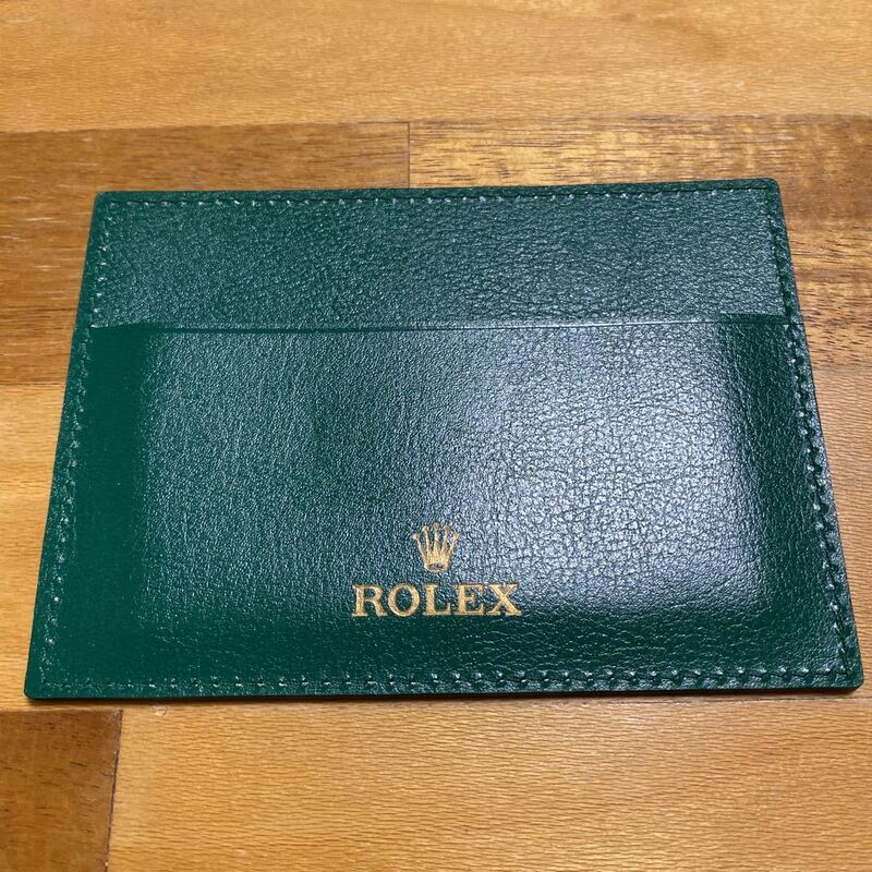 3444【希少必見】ロレックス カードケース Rolex