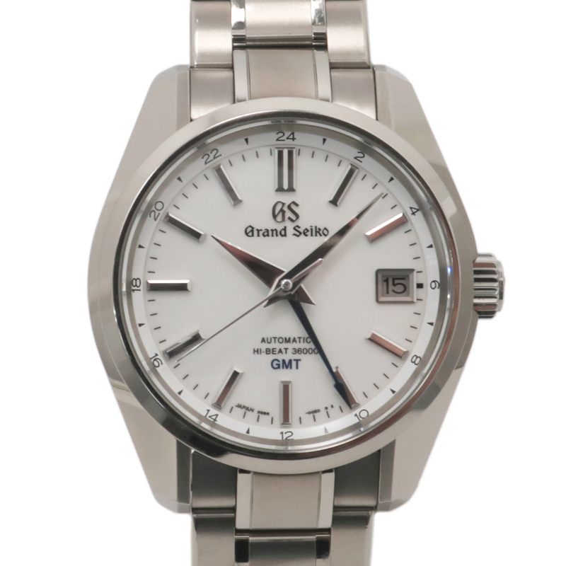 【名東】グランドセイコー SBGJ211 9S86-00A0 メカニカル ハイビート36000 GMT 自動巻き チタン メンズ 男 腕時計