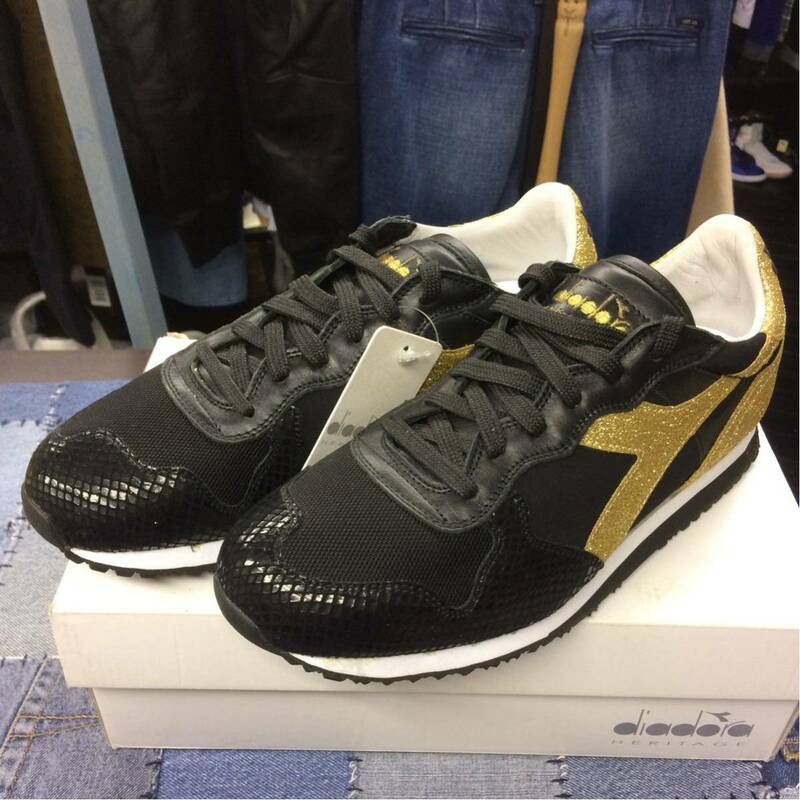 【新品】diadora HERITAGE グリッター切替 スニーカー 27.0cm