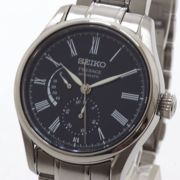 SEIKO セイコー メンズ腕時計 プレサージュ プレステージライン SARW047 青琺瑯ダイヤル 自動巻き【中古】
