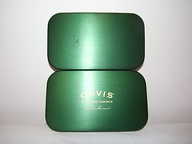 ! ! !　Rare Orvis Fly Box With 40 Flies Made By Wheatley For Orvis Fan-2　! ! !