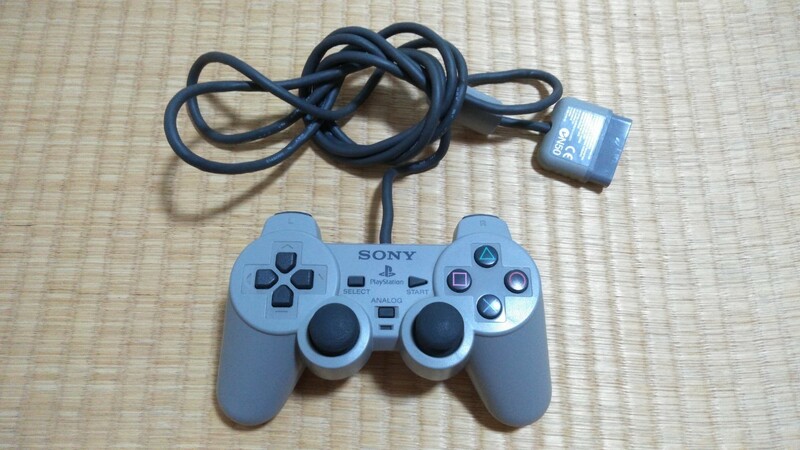 SONY PS SCPH-1200 アナログコントローラー DUALSHOCK 純正品　動作確認　プレイステーション　ゆうパケットプラス匿名配送