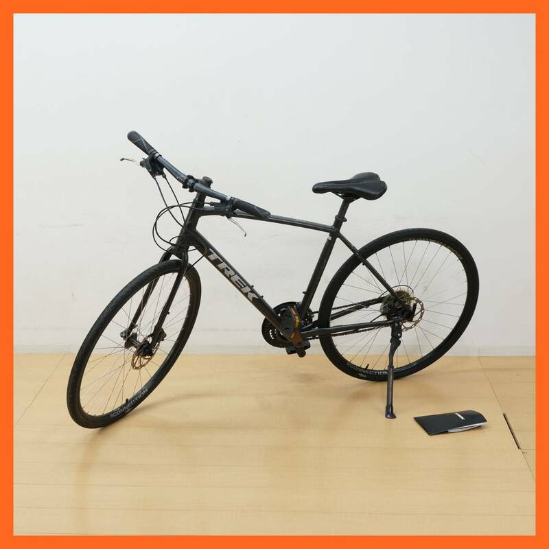 東ハ:【TREK/トレック】クロスバイク FX 2 Disc Lサイズ ブラック 700×35C 軽量アルミフレーム ディスクブレーキ搭載 自転車