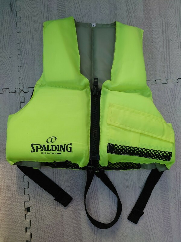 SPALDING ライフジャケット Sサイズ 120cm 子供用ライフジャケット スポルディング 救命胴衣 子供用