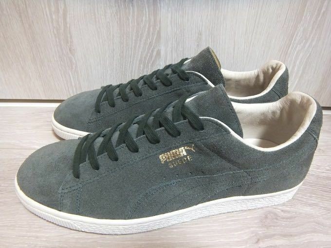 PUMA JAPAN SUEDE FOR B&Y BURNT OLIVE 27cm ☆ プーマ スエード スウェード オリーブ BEAUTY&YOUTH ビューティ＆ユース 日本製 363443-02