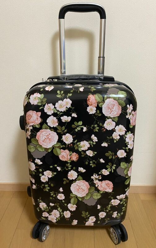 PINK HOUSE ピンクハウス　キャリーバッグ キャリーケース スーツケース バラの森　新品！