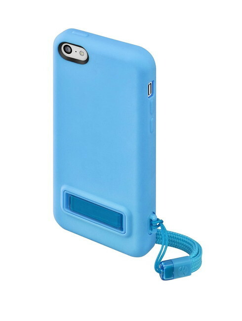 SwitchEasy iPhone5c iPhone5 5s 兼用 ソフトケース 【 スタンド・ストラップ付き】PLAY Blue ブルー SW-PLAYI5C-BL
