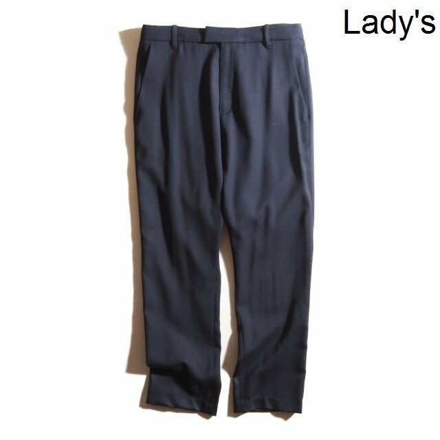 K2647P ▼L'Appartement アパルトモン GOOD GRIEF! グッドグリーフ▼ 21AW Sarrouel Pants ウール混 サルエルパンツ 紺 XS/34 春秋 rb