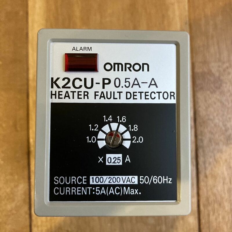 ヒーター断線検出器 ヒータ断線警報器 K2CU AC100V/200V K2CU-P0.5A-A オムロン OMRON