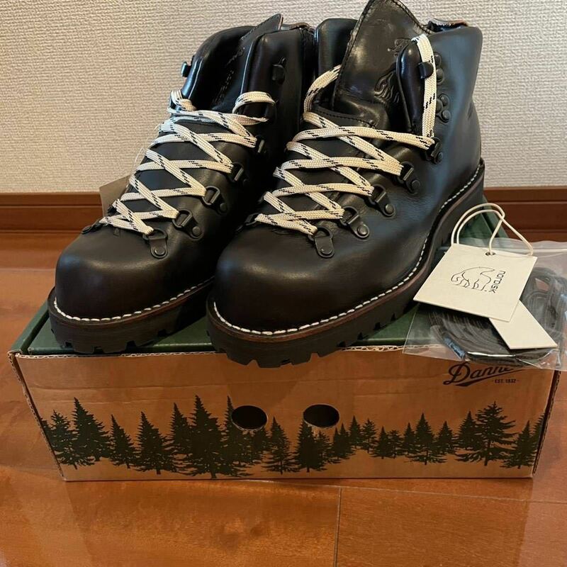 27.5cm【NORDISK×DANNER/ノルディスク×ダナー】MOUNTAIN LIGHT BLACK ブーツ　マウンテンライト