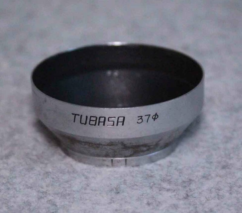 10[ei997]TUBASA 37 レンズフード　ツバサ　LENS HOOD メタルフード　シルバー